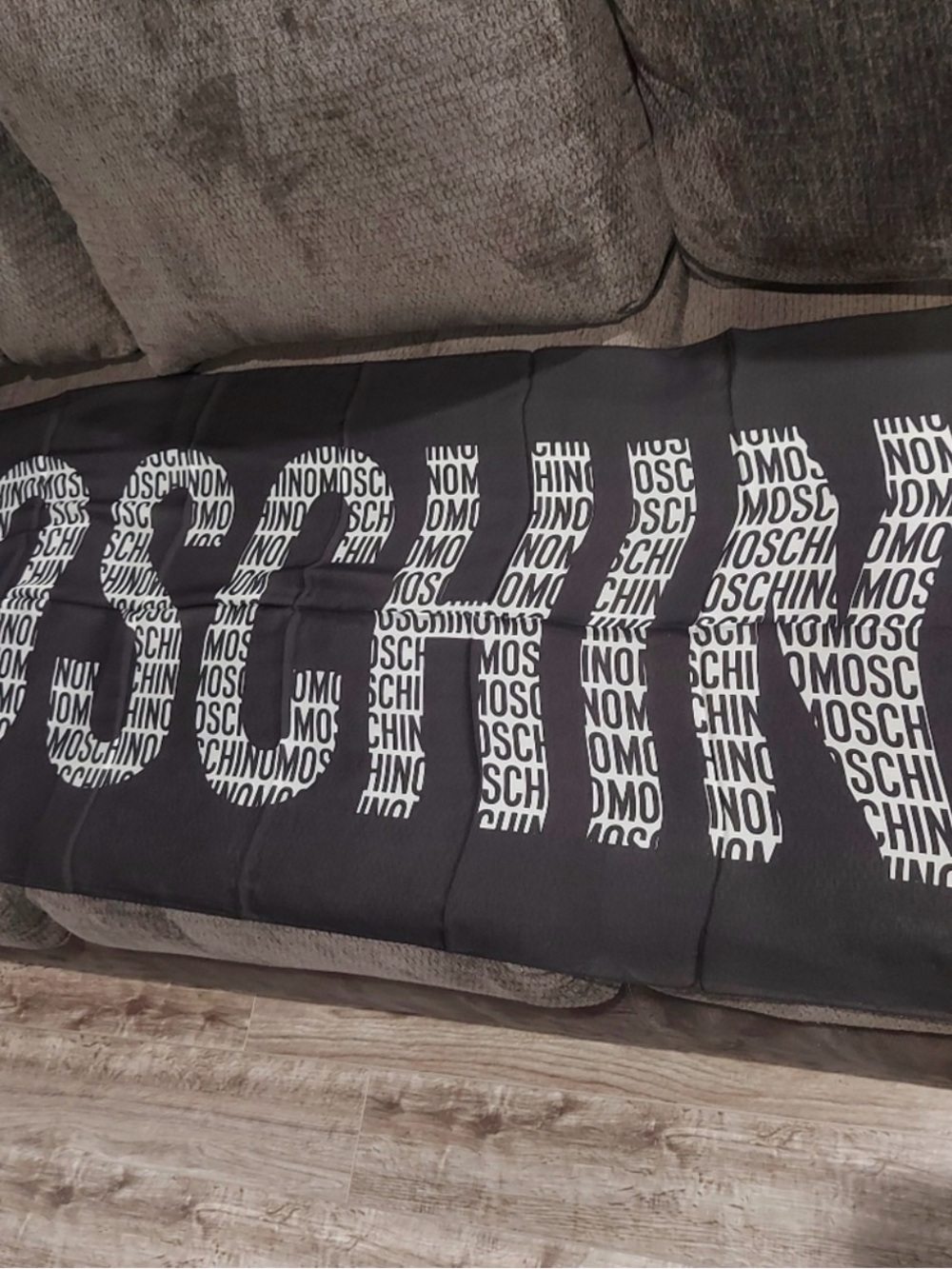AUTHENTIC XLarge MOSCHINO SCARF